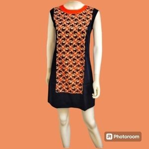3/$30 The WEBSTER AT MIAMI Silhouette Art Deco Tailored Shift Micro Tank Dress
